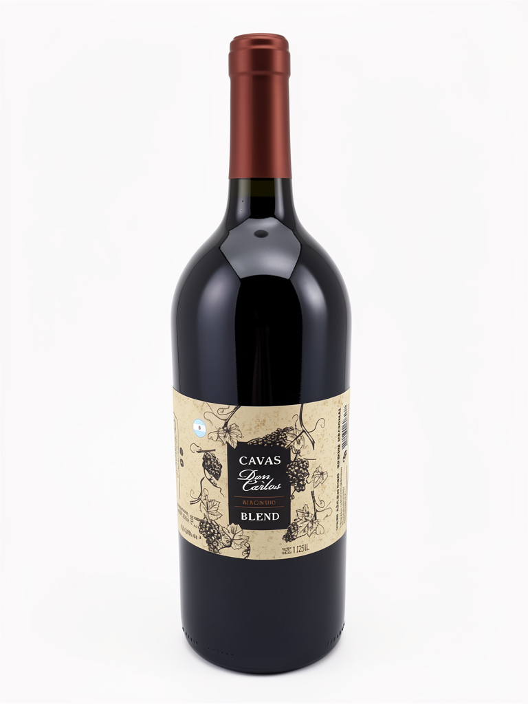 Vino tinto 1.125L Cavas Don Carlos