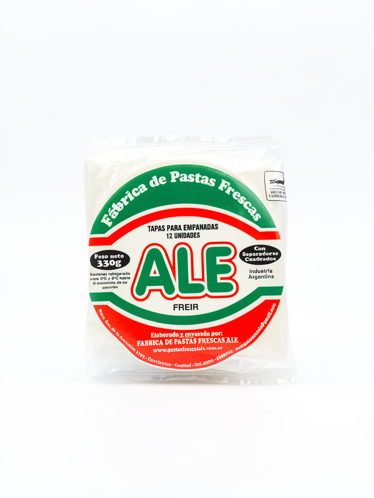 Tapa de empanada de freir Ale