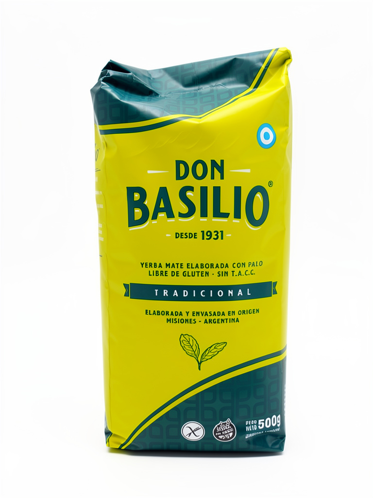 Yerba 500g Don Basilio tradicional
