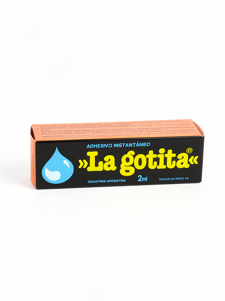 Pegamento instantáneo,2ml la gotita