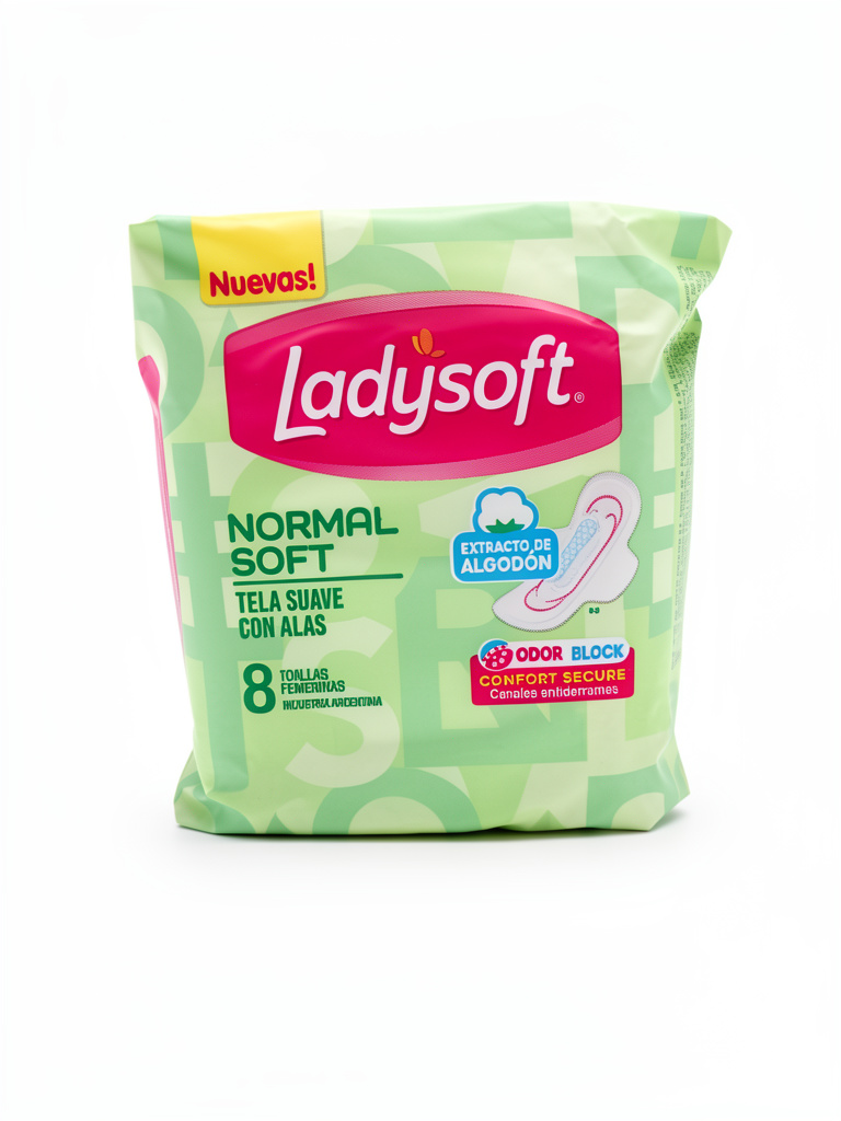 Toallitas normal con alas Ladysoft