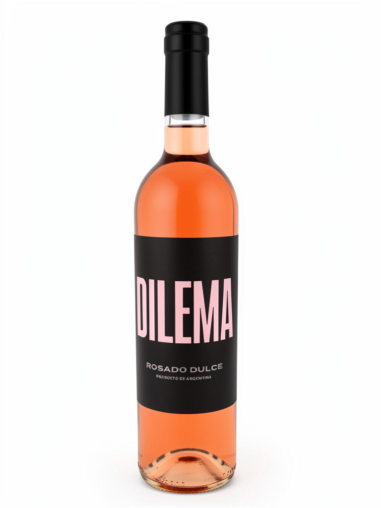 vino Rosado dulce Dilema