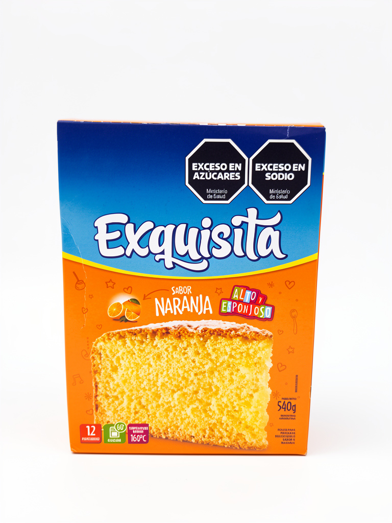 Bizcochuelo Naranja Exquisita