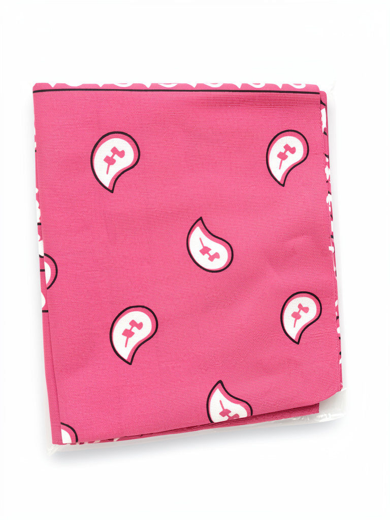 Bandana rosado fuerte