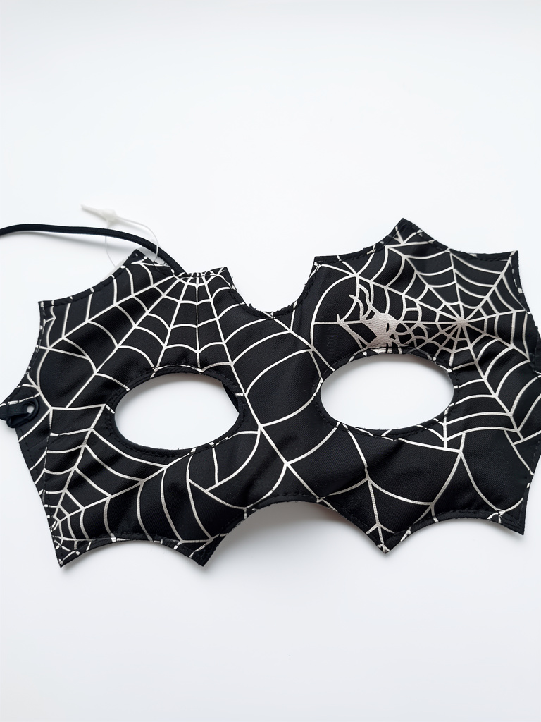 Antifaz hombre araña negro