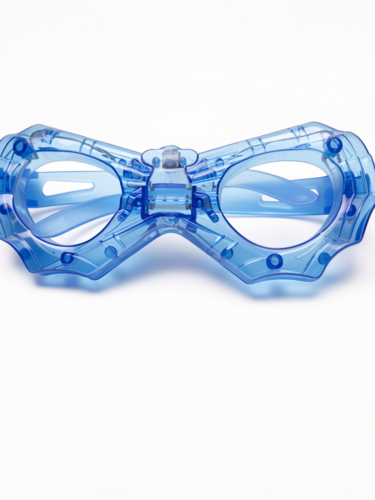 Lentes azul con luz