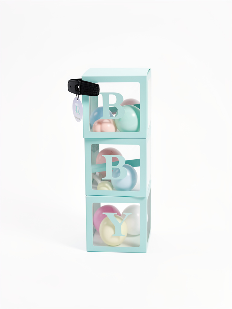 cubo baby celeste