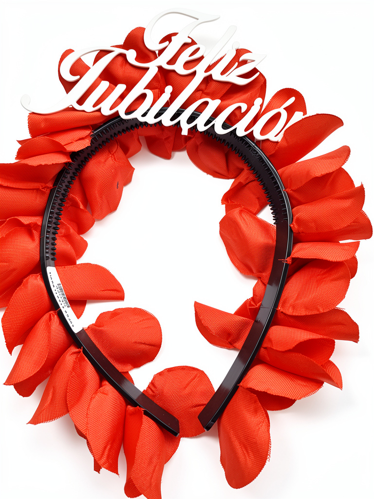 Diadema Feliz jubilacion roja