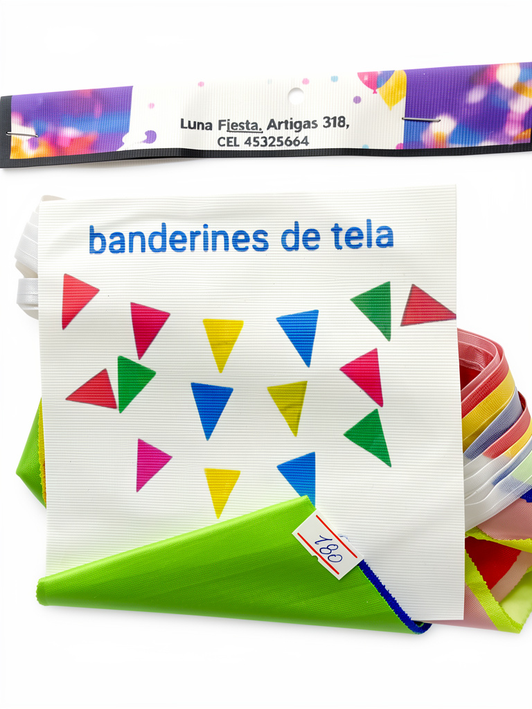 banderines de tela