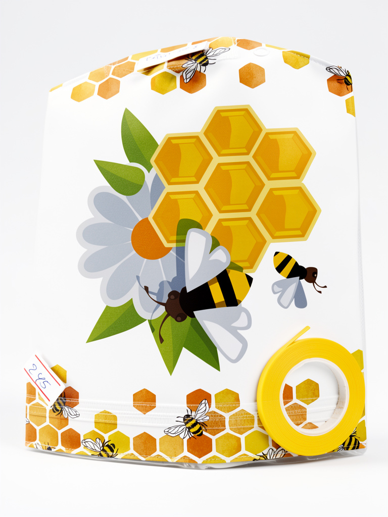 banderin de abeja