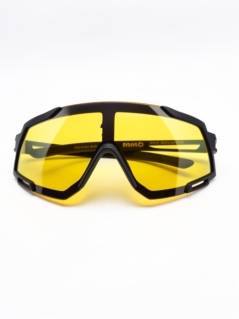 Antiparra negra lente amarillo
