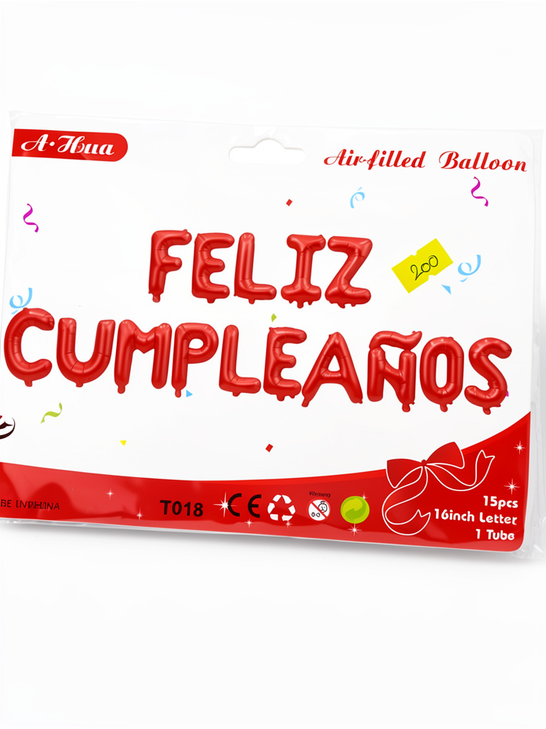 globos feliz cumpleaños