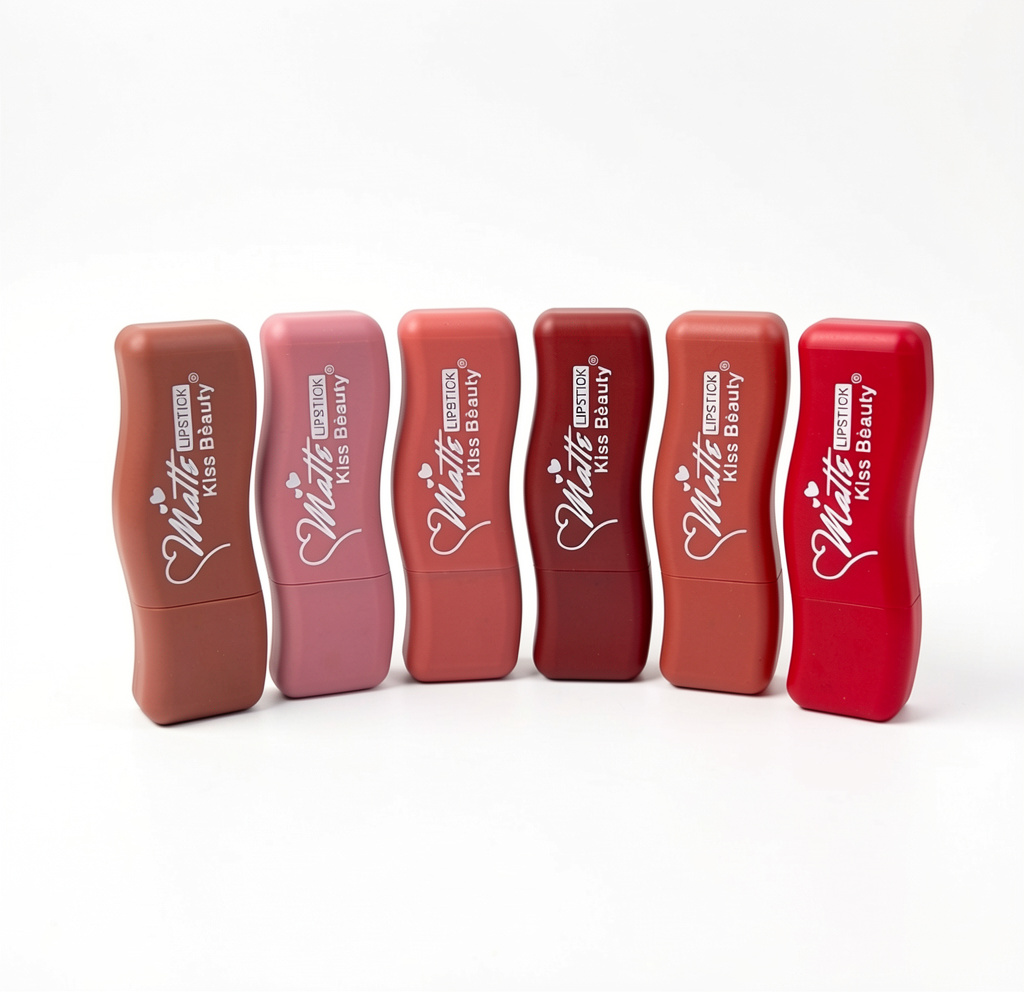 LABIAL MATTE KISS BEAUTY ONDULADO