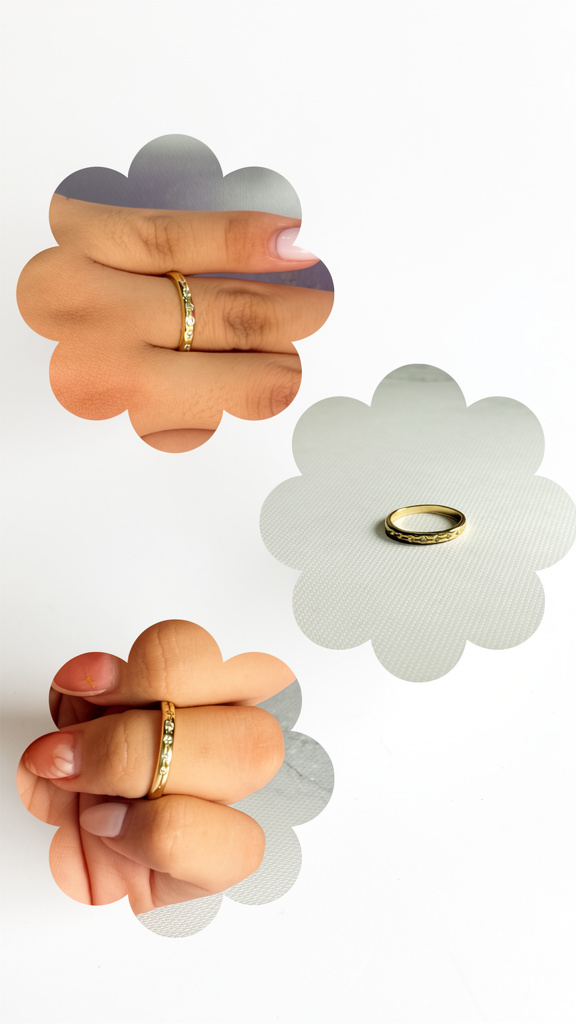 Anillo con cristales frontales✨