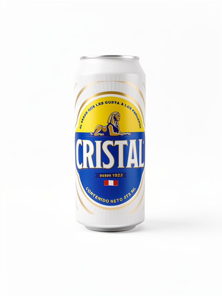 Cerveza Cristal Latón 473ml
