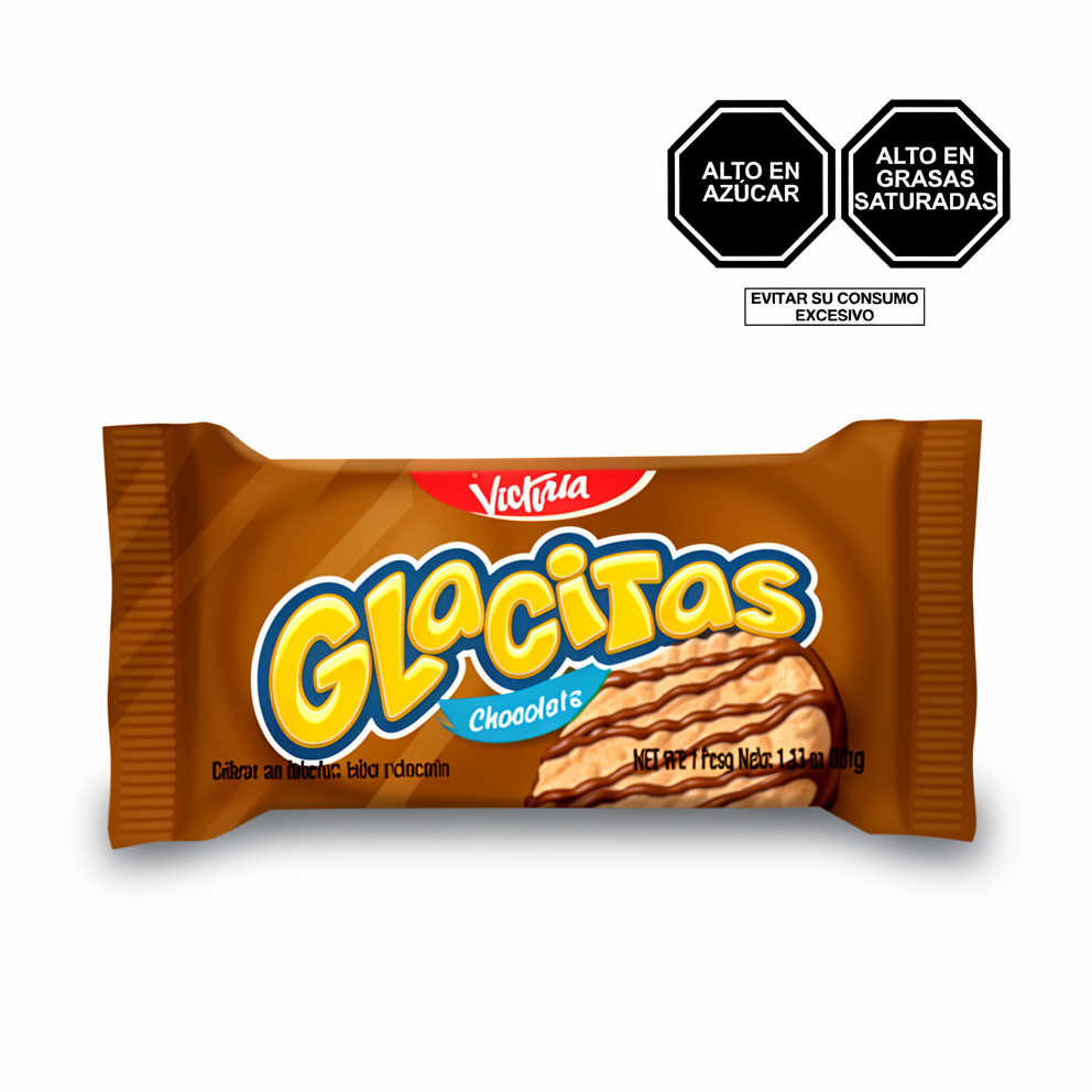 Galletas Glacitas Chocolate 32g