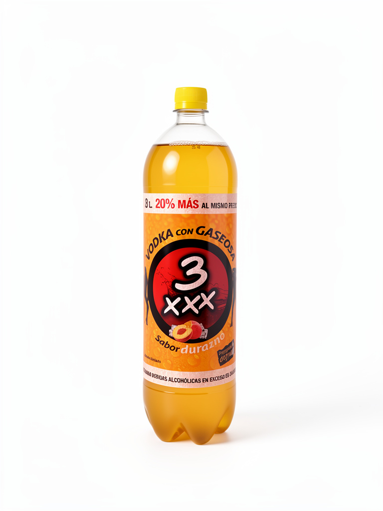 3 xxx Durazno 1.8L
