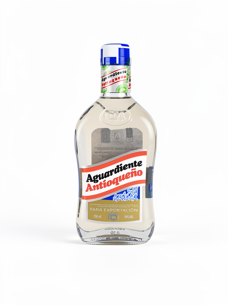 Antioqueño Azul Sin Azúcar 750ml