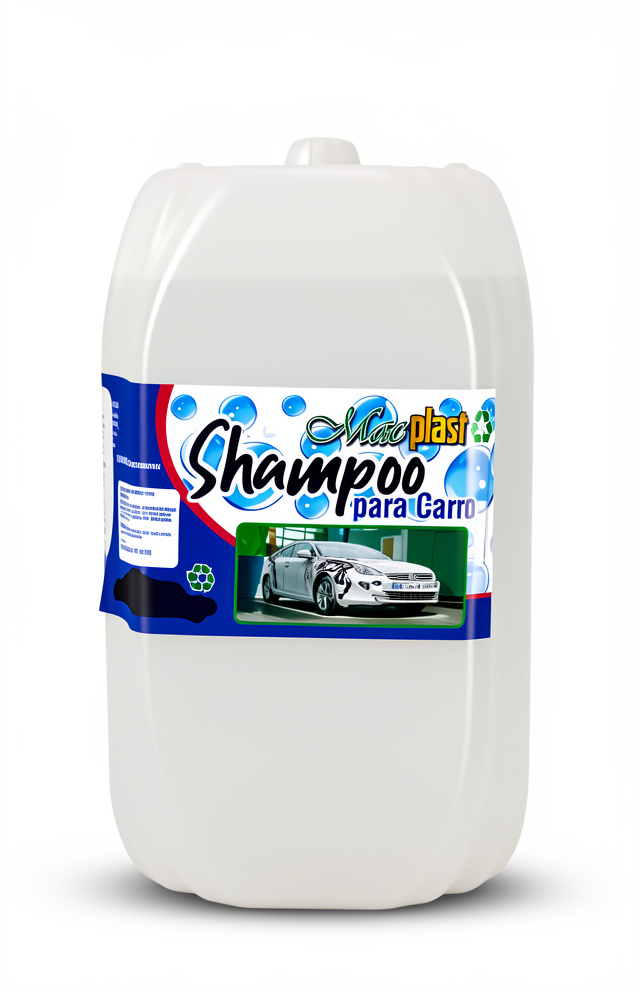 Garrafa Shampoo para carros