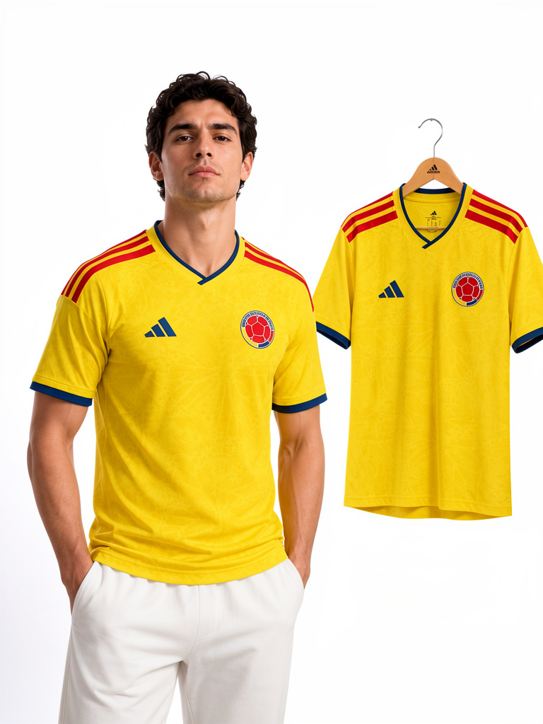 Camisa De Colombia Hombre