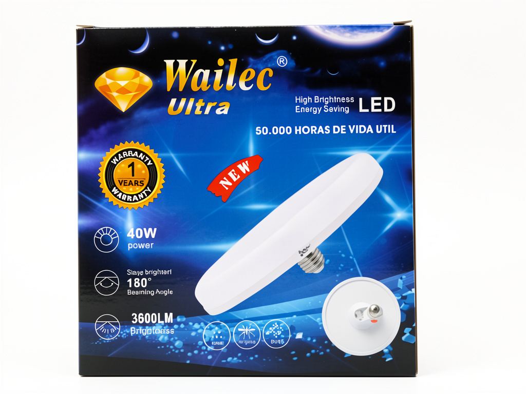 Lámpara led ufu 40w luz día wailec