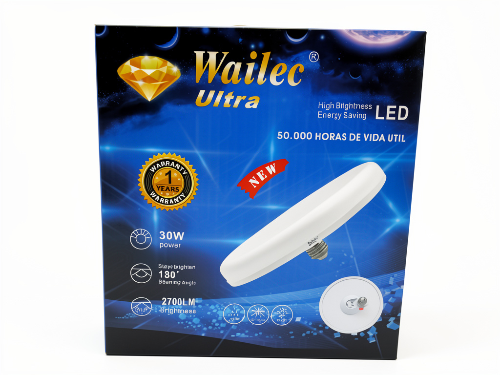 Lámpara led ufu 30 w lus día wailec