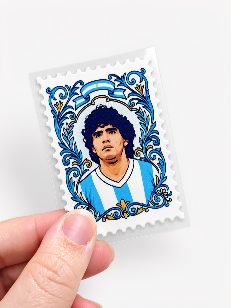 Arg Estampilla Maradona