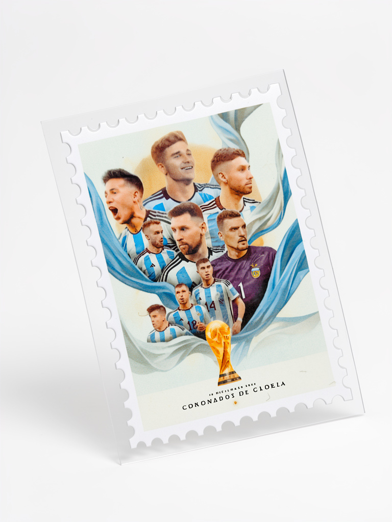 Arg Estampilla Campeón 2022