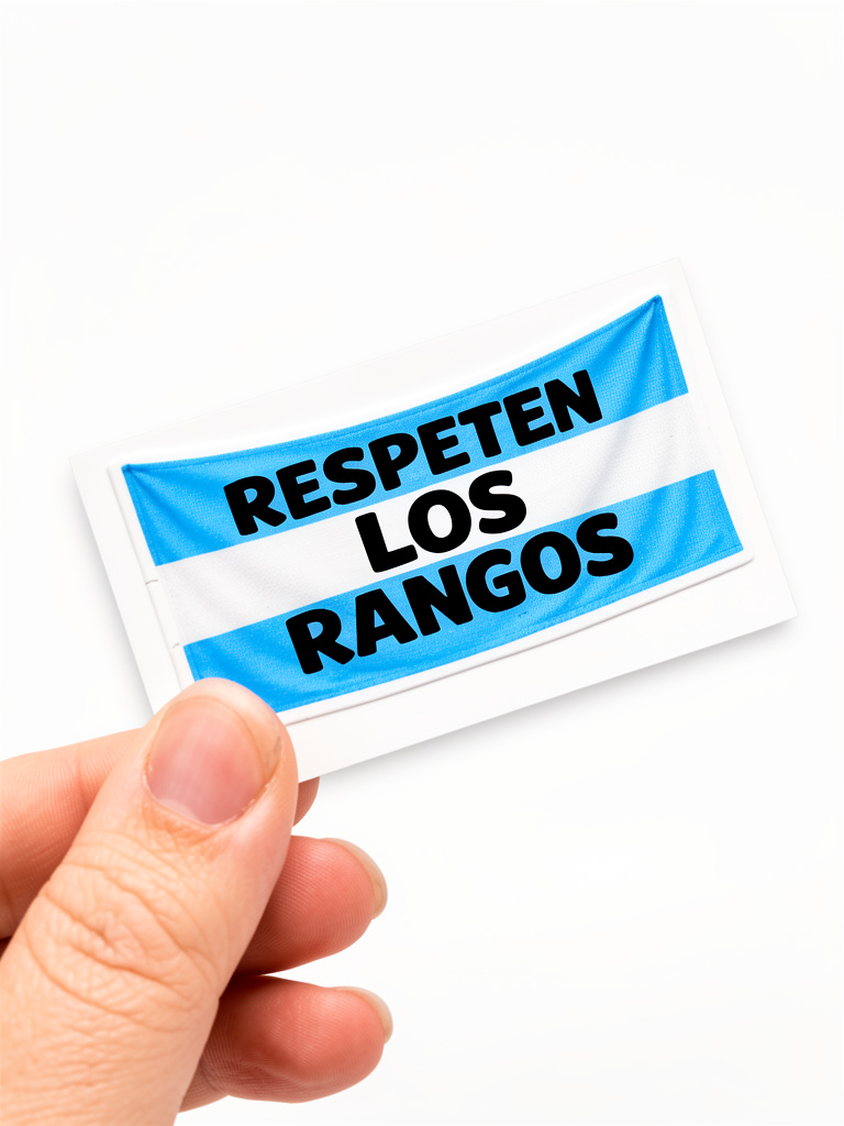 Arg Respeten Los Rangos