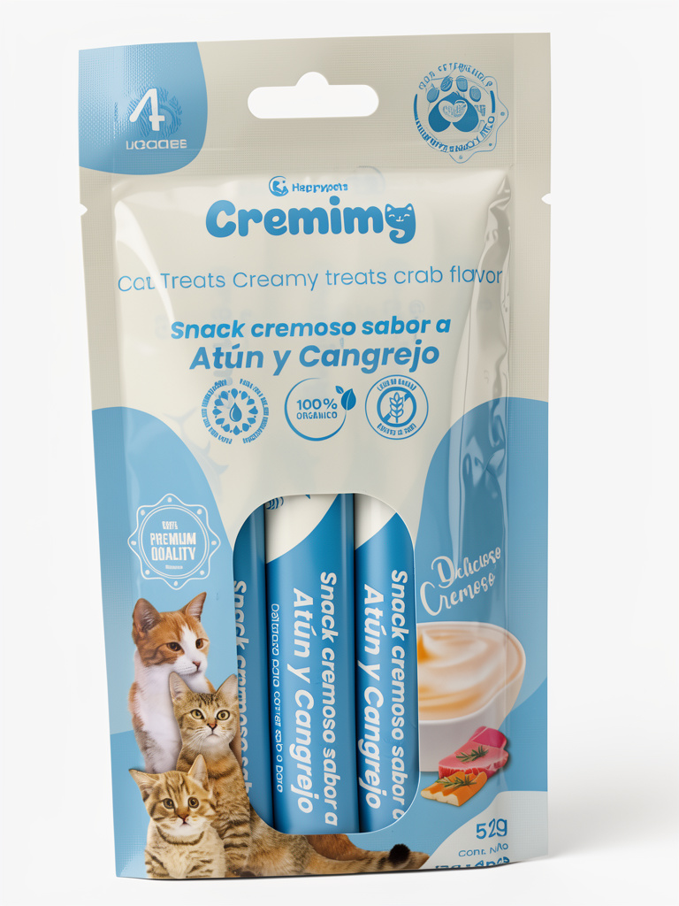 Cremimy snack cremoso atun y cangrejo