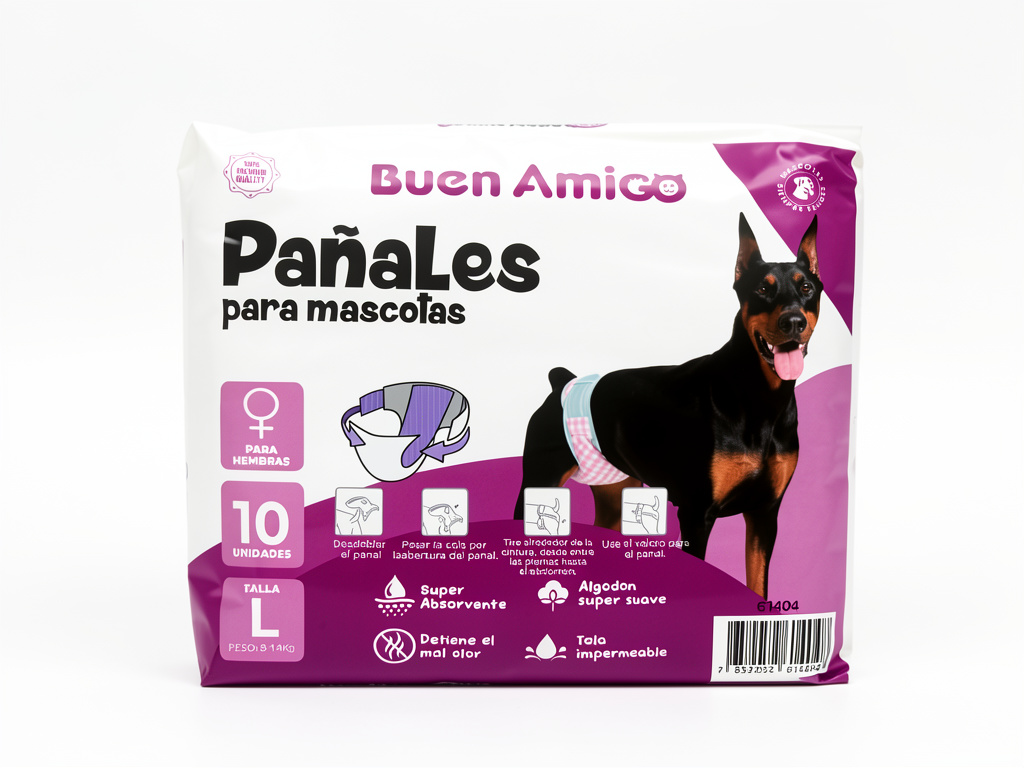 Pañales hembras Talla L
