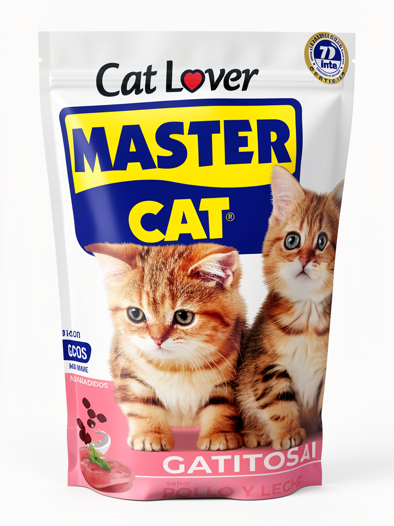 Master Cat Gatitos Pollo y Leche