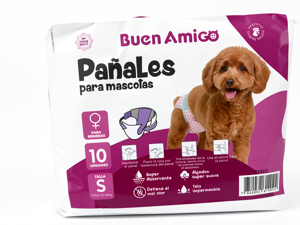 Pañales para mascotas S