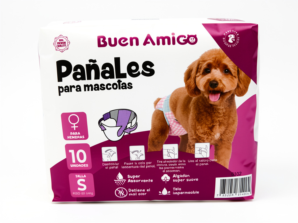Pañales Hembra talla S