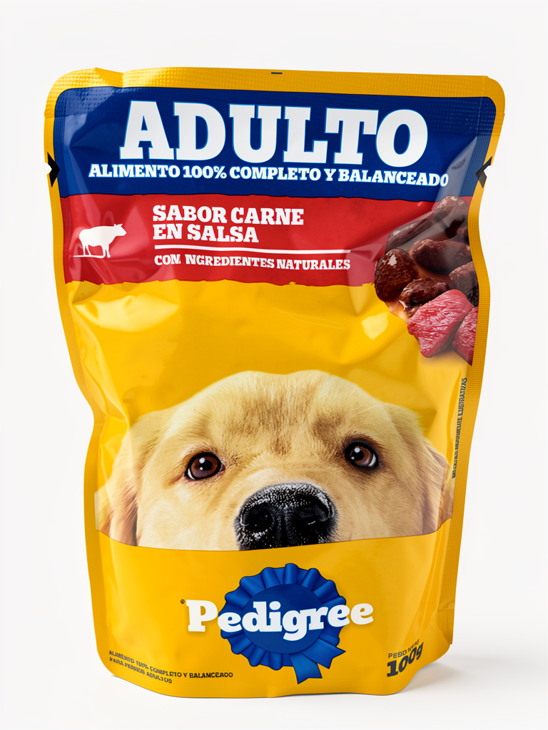 Pedigree adulto carne en salsa
