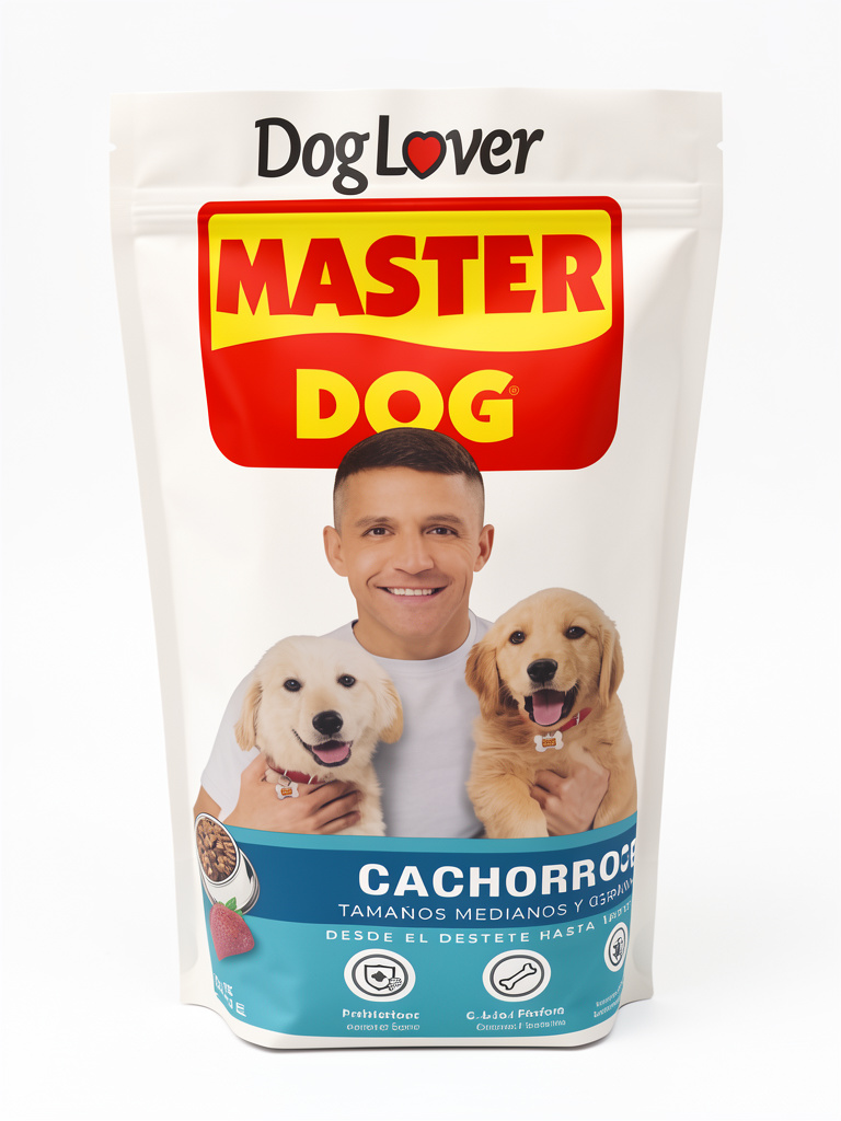 Master Dog Cachorro Medianos y Grandes sabor Carne