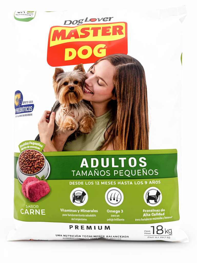 Master Dog Adultos tamaños pequeños