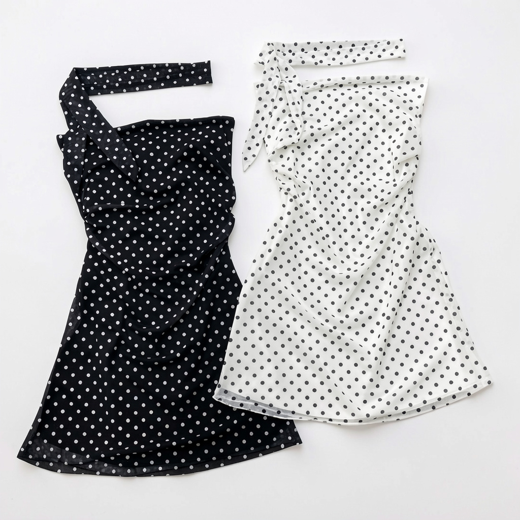 Vestido con lunares