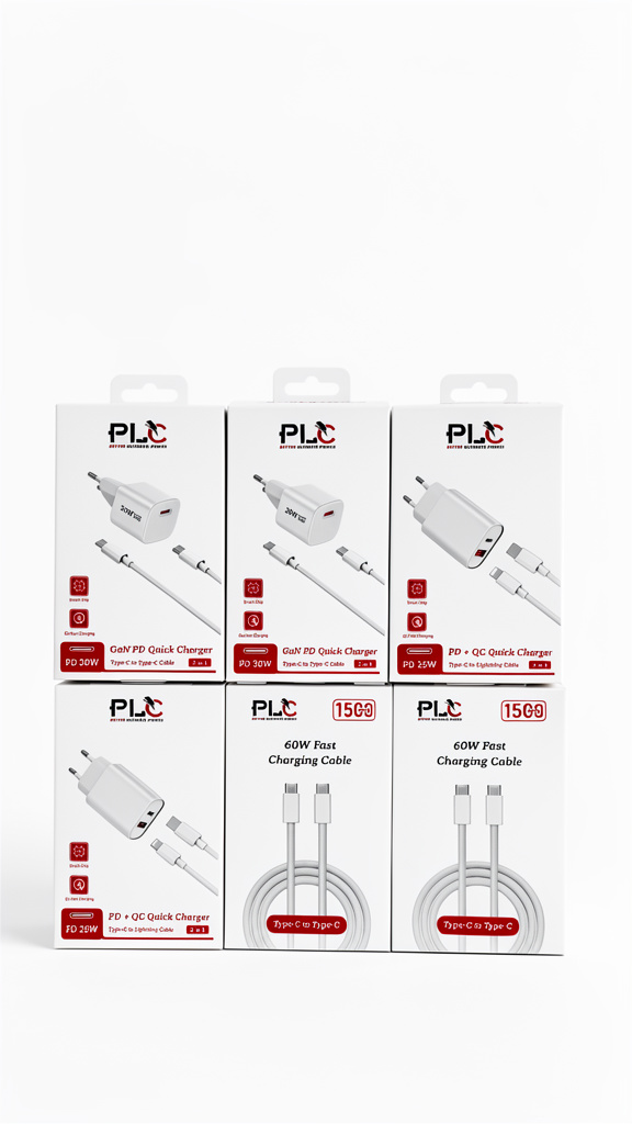 PLC cargador blanco