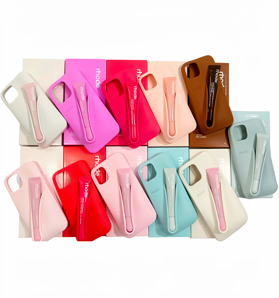 Rhode funda con lip gloss