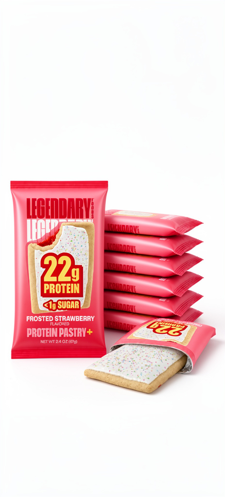 Legendary Foods pastrie fresa