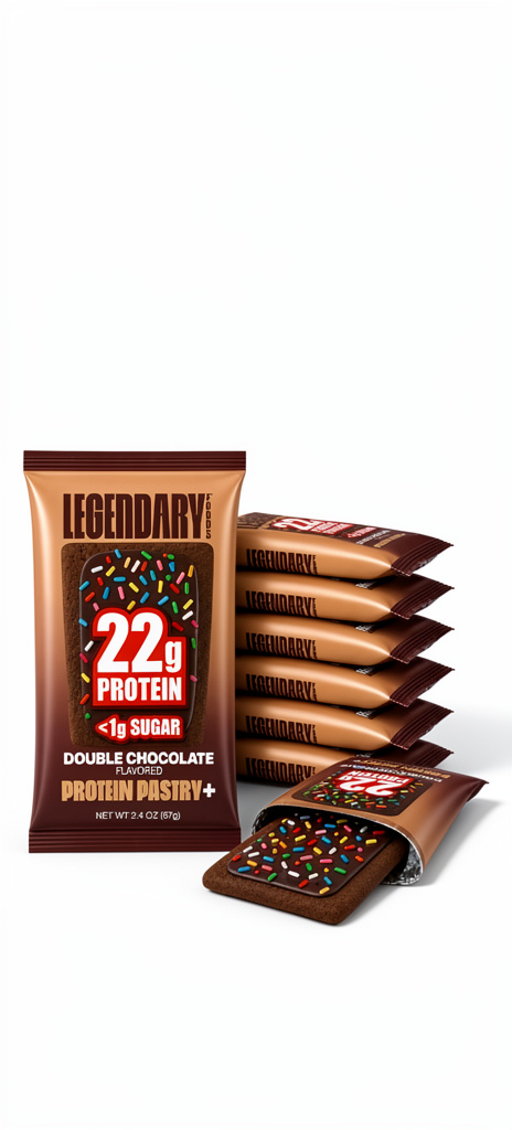 Legendary Foods doble chocolate