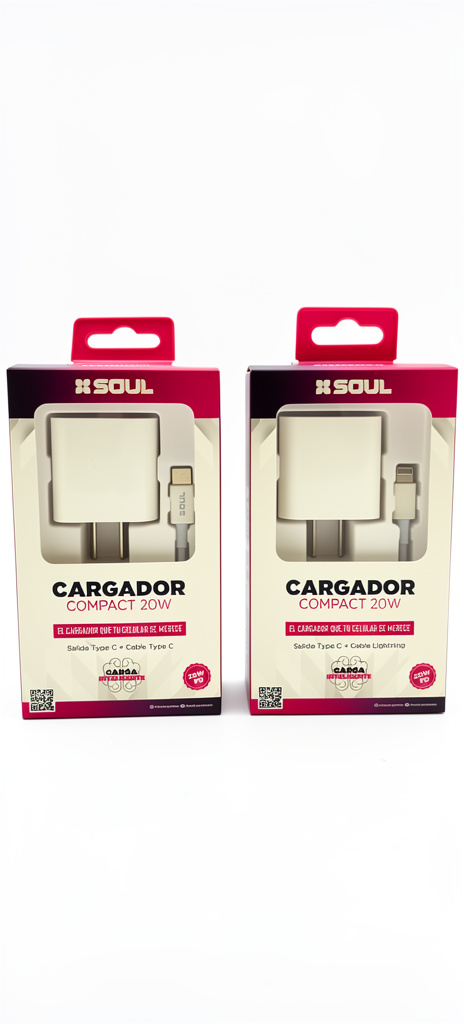 Cargador soul 20w C a C