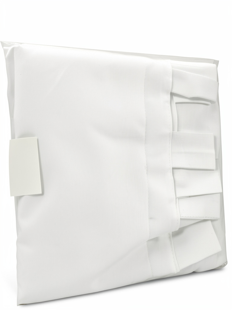 Cortina Interior 2 paños blanco 1,35x2,00