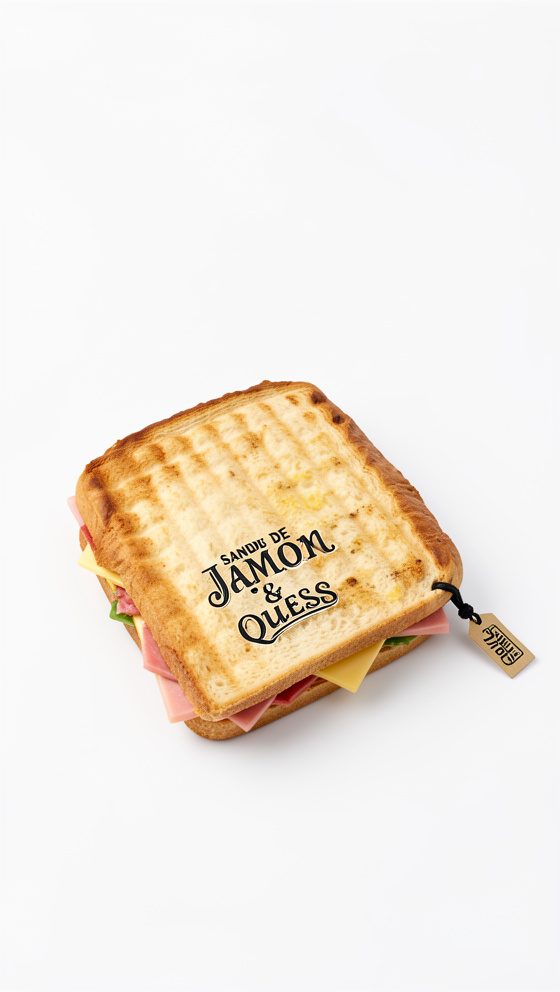 SANDWICH DE JAMÓN & QUESO