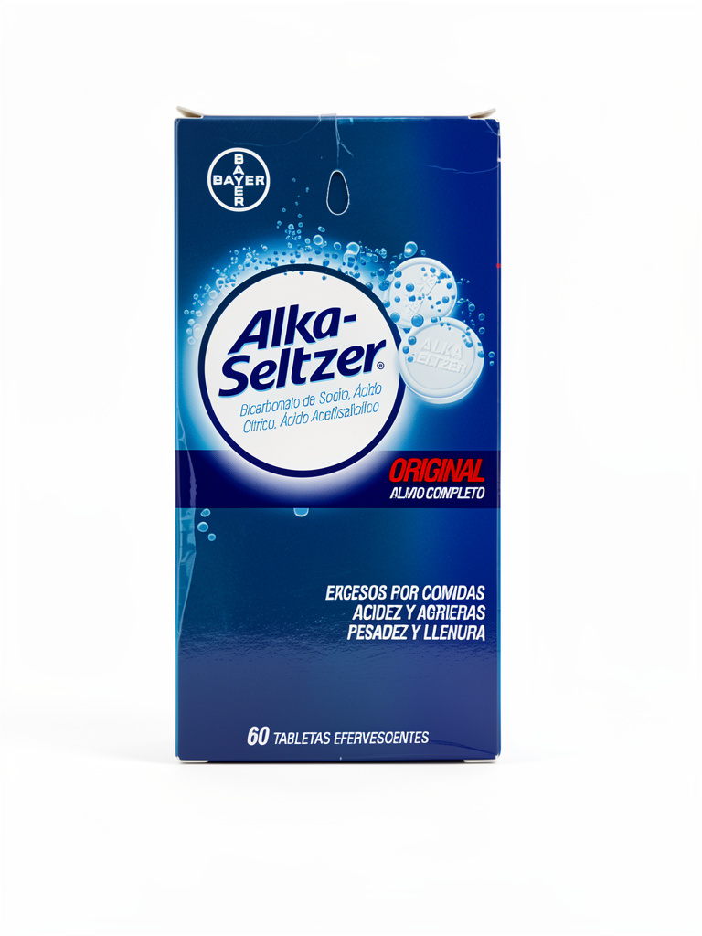 Alka-Seltzer Original 60 tabletas