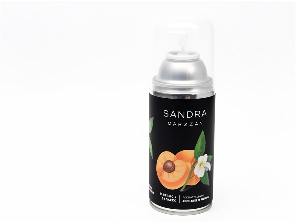 Sandra Marzzan aerosol te negro y damasco
