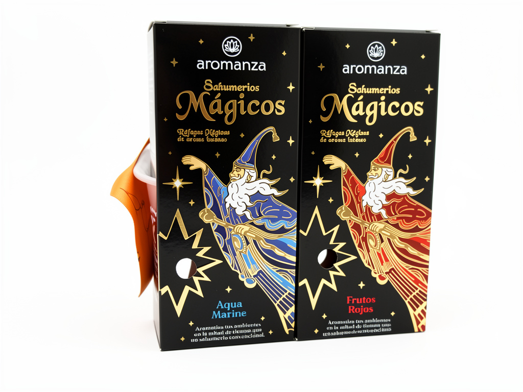 Aromanza Sahumerios Magicos Aqua Marine / Frutos Rojos