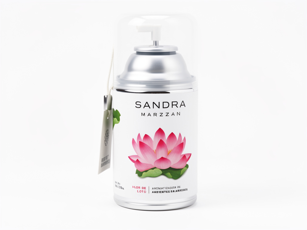 Sandra Marzzan flor de loto aerosol
