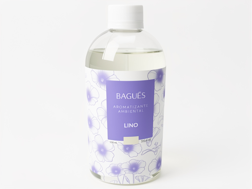 Bagués Lino aromatizante ambiental 500 ml 1